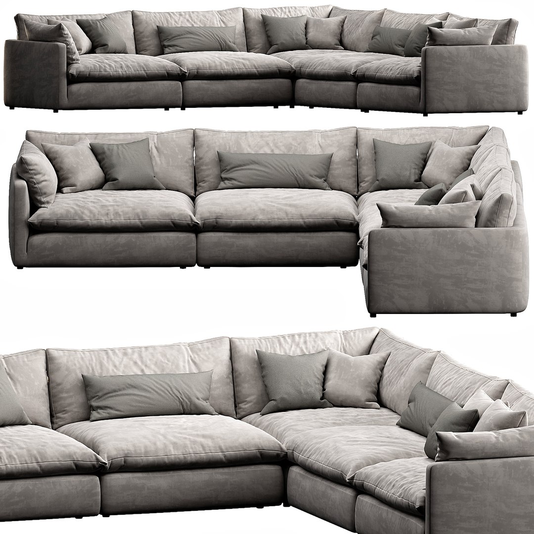 Crate And Barrel Unwind 3D Model TurboSquid 2292690