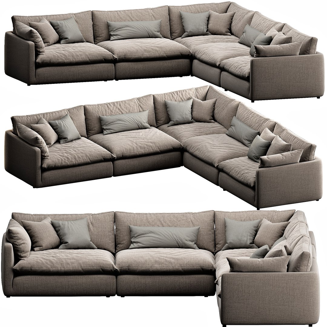 Crate And Barrel Unwind 3D Model TurboSquid 2292690