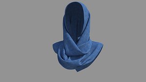 Scarf 3D Model  B 3D