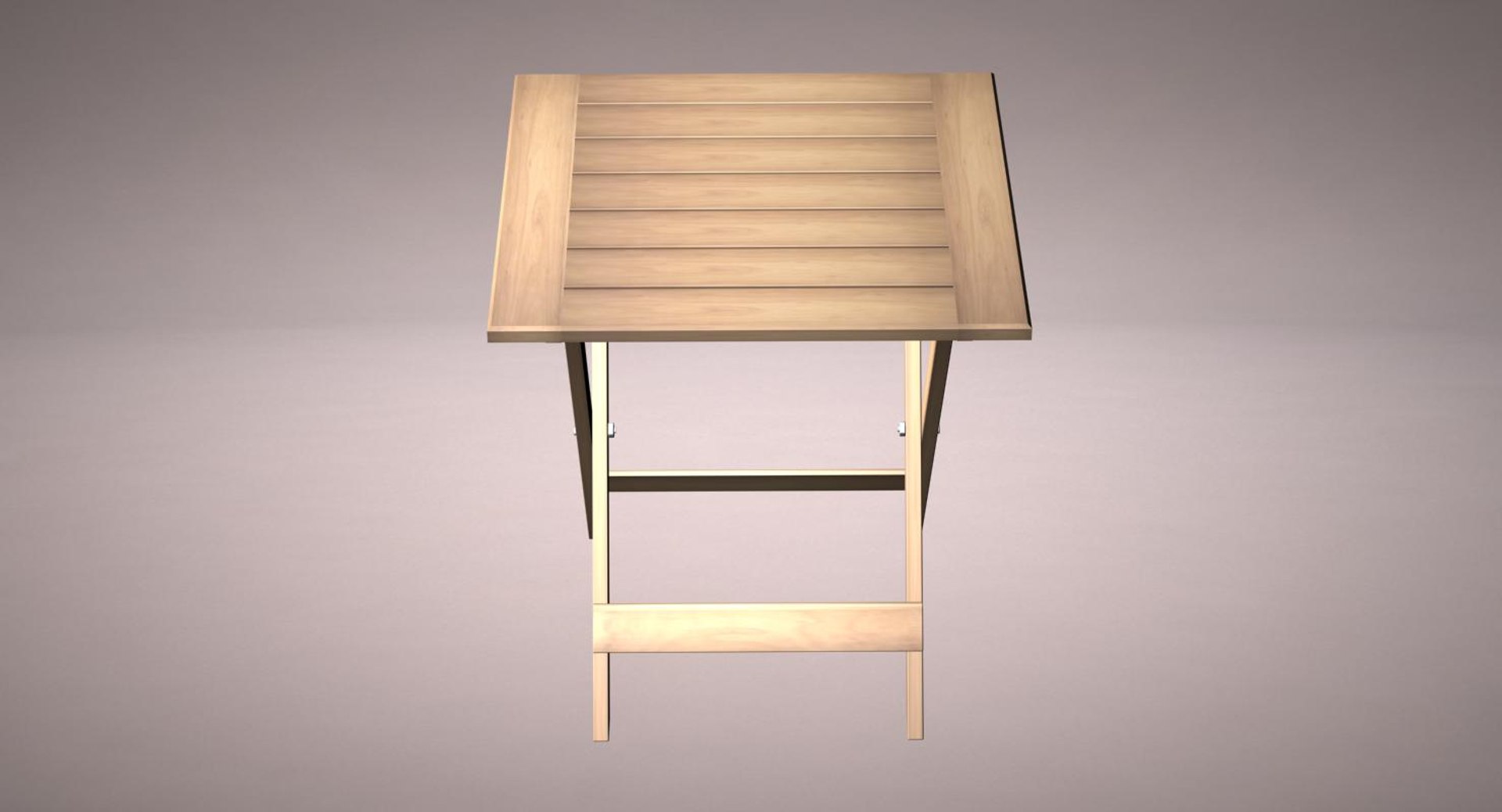 3D folding table model - TurboSquid 1347902