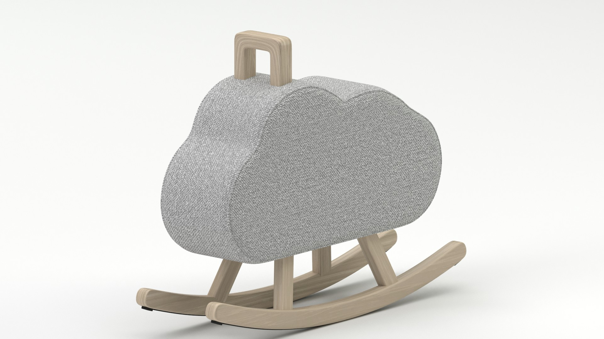 3D Iconic Cloud Rocker Model - TurboSquid 1607530