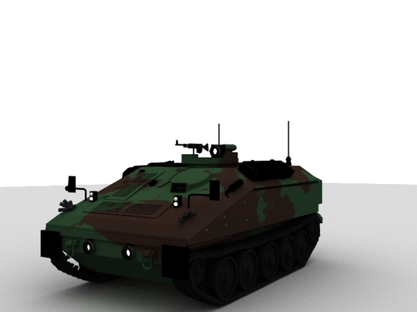 Spartan Apc 3d Model