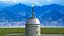 Round Tower of Castle with Weather Vane