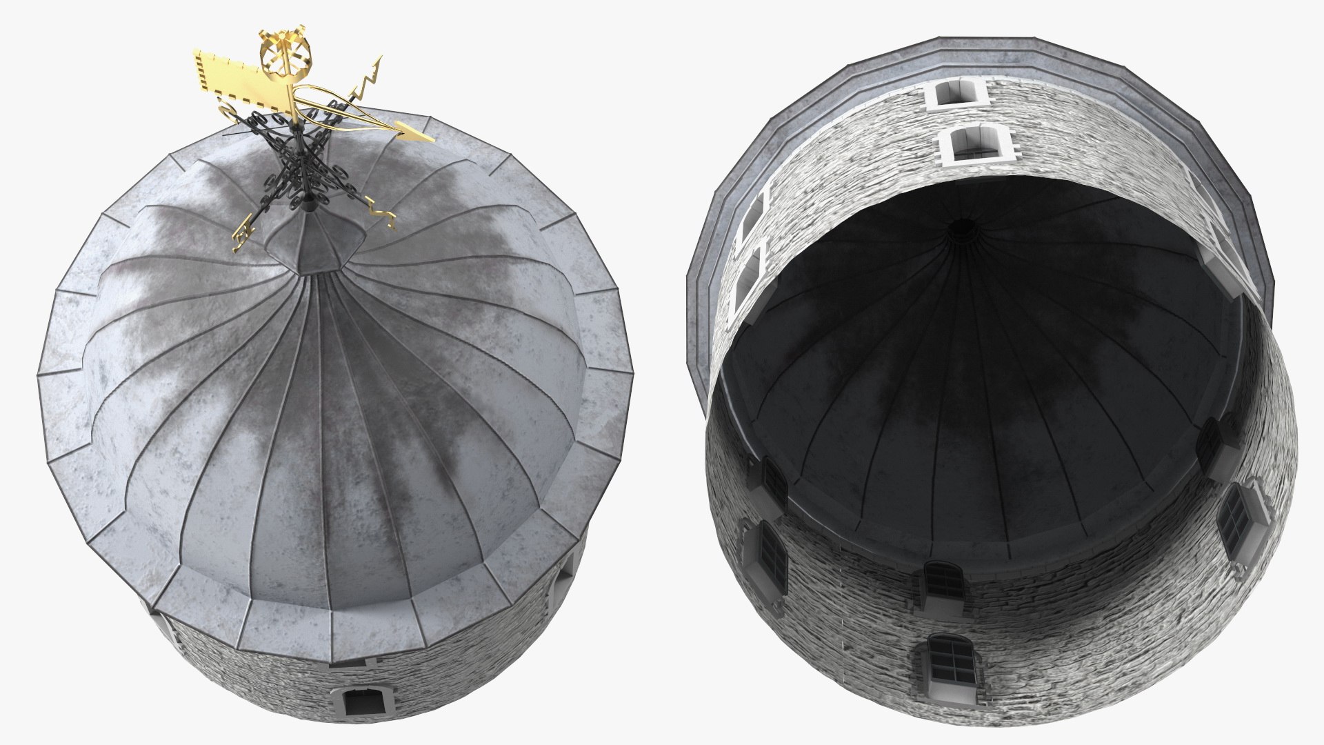 Round Tower of Castle with Weather Vane 3D model https://p.turbosquid.com/ts-thumb/AE/0sNgQf/VH/roundtowerofcastlewithweathervanemb3dmodel009/jpg/1637325517/1920x1080/fit_q87/190f2bb792e511c88ffac4d1d93e94849b919bba/roundtowerofcastlewithweathervanemb3dmodel009.jpg