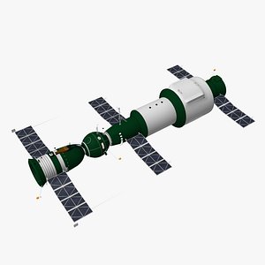 soyuz 1 salyut spacecraft max
