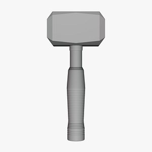Hammer - Geometry Only No Textures No Materials 3D model