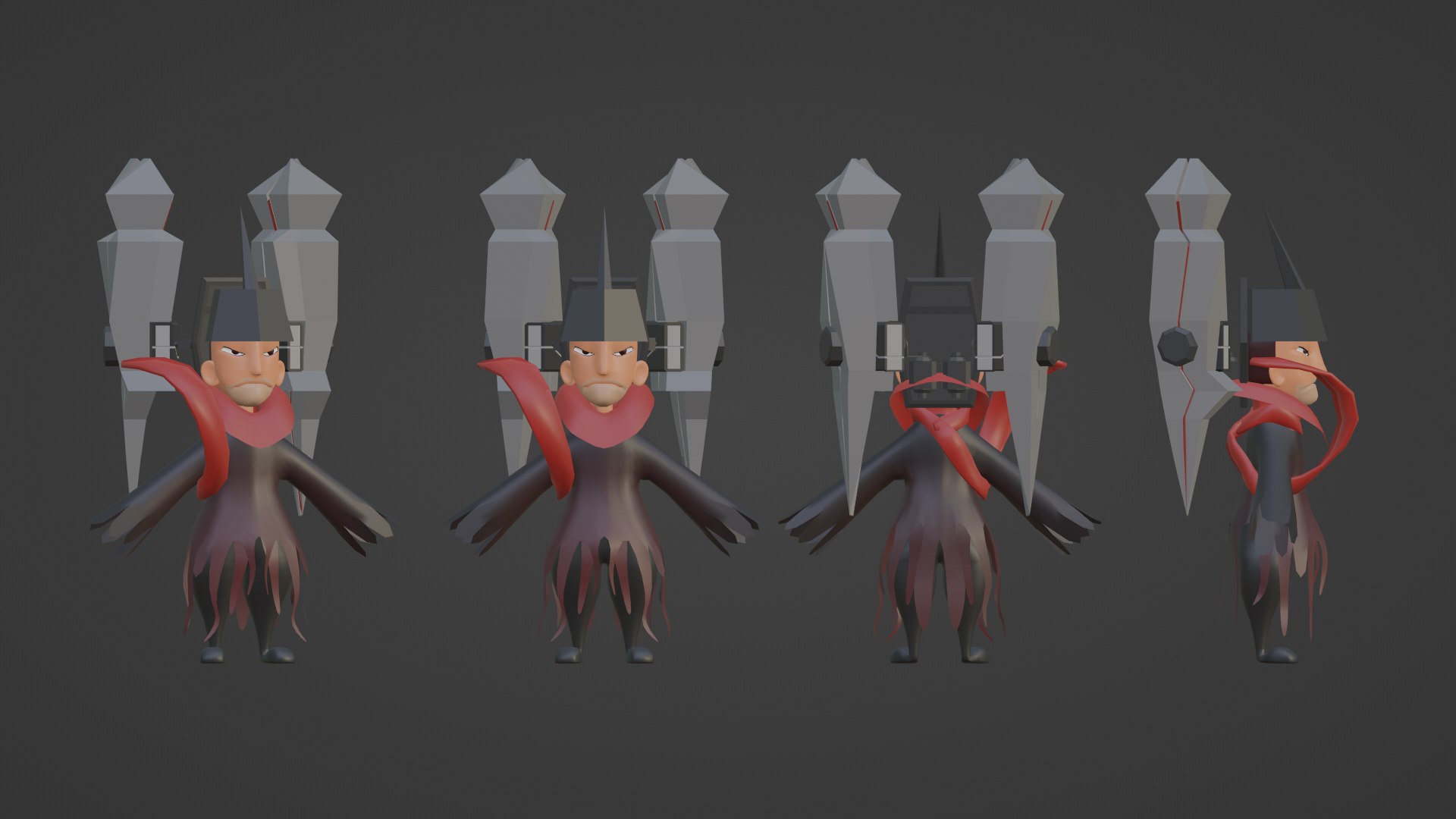 3D Stylized Rocket Man - TurboSquid 2084577