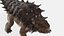 ankylosaurus dinosaur 3D model
