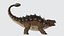 ankylosaurus dinosaur 3D model