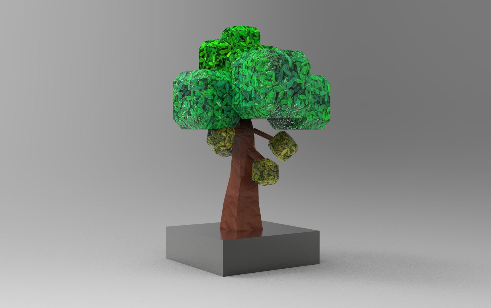 3D Simple tree sekond - TurboSquid 1847042