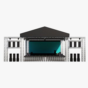 3D big stage concert