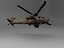 Низкополигональный вертолет Apache