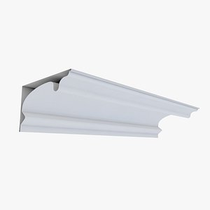 3D Cornice 105 Straight model
