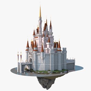 Fantasy Castle Structure model
