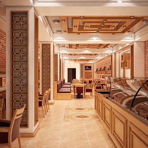 Restaurant Interior 01 V1