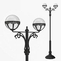 Street lamp two bulb v4.1