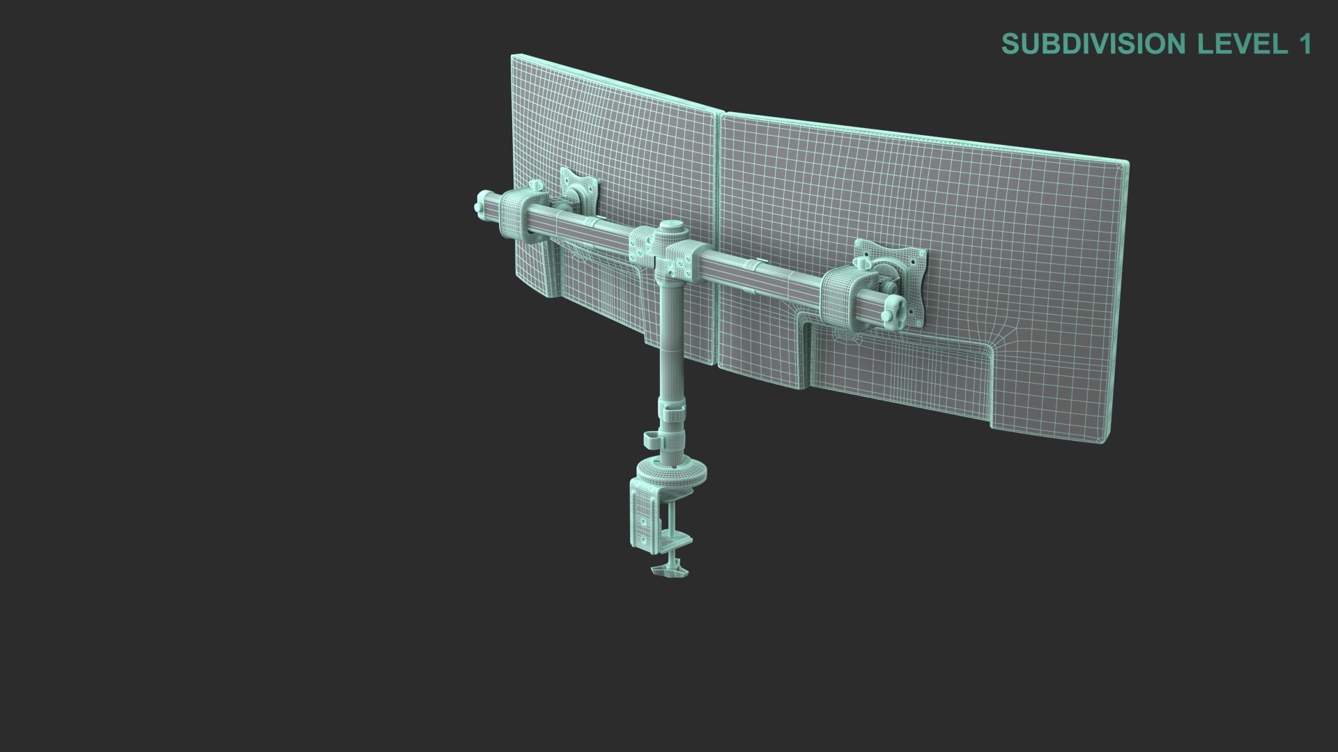 3D Dual Monitor With Stand https://p.turbosquid.com/ts-thumb/AE/XayrKH/nn/wireframe0006/jpg/1677579926/1920x1080/fit_q87/fb667673ac431d7bb2f287c72d1386a86dac8d0a/wireframe0006.jpg