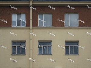 windows 197 - Facade of a residential building