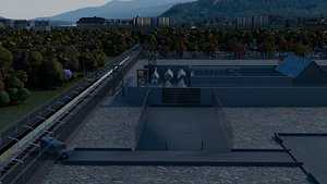 prison 3D model