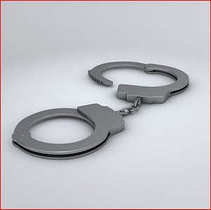 3ds max handcuffs hand cuff