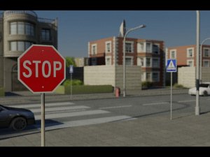 Town on the island