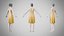 Kleid 23 Karamell mit Design