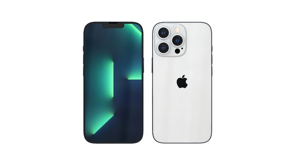 Apple iPhone 13 ProMaxシルバー3Dモデル - TurboSquid 1791093