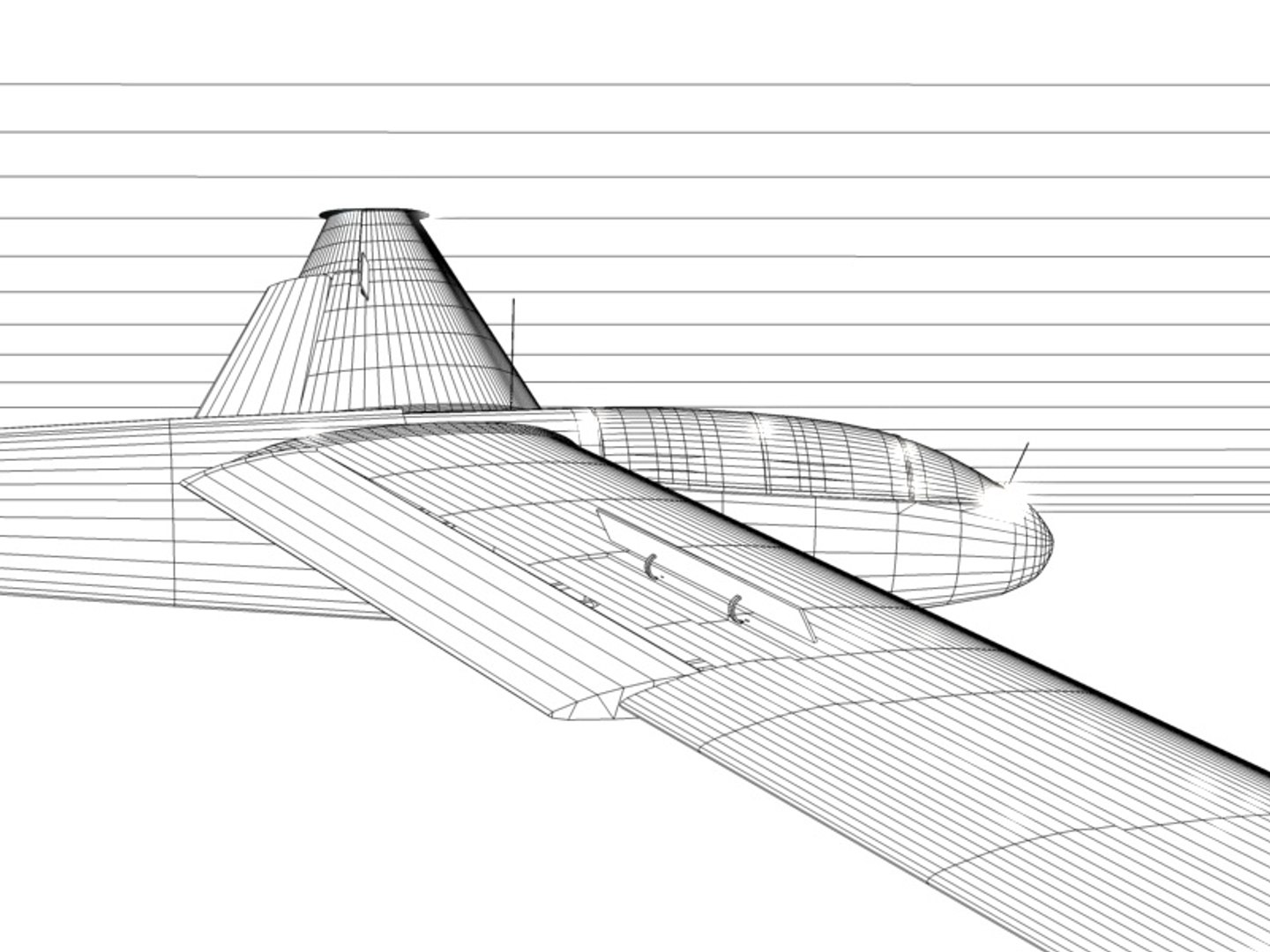 L-13 Glider 3d C4d