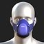 Tecnologia futurista de proteção de máscara de gás