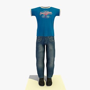 3ds man clothes t-shirt