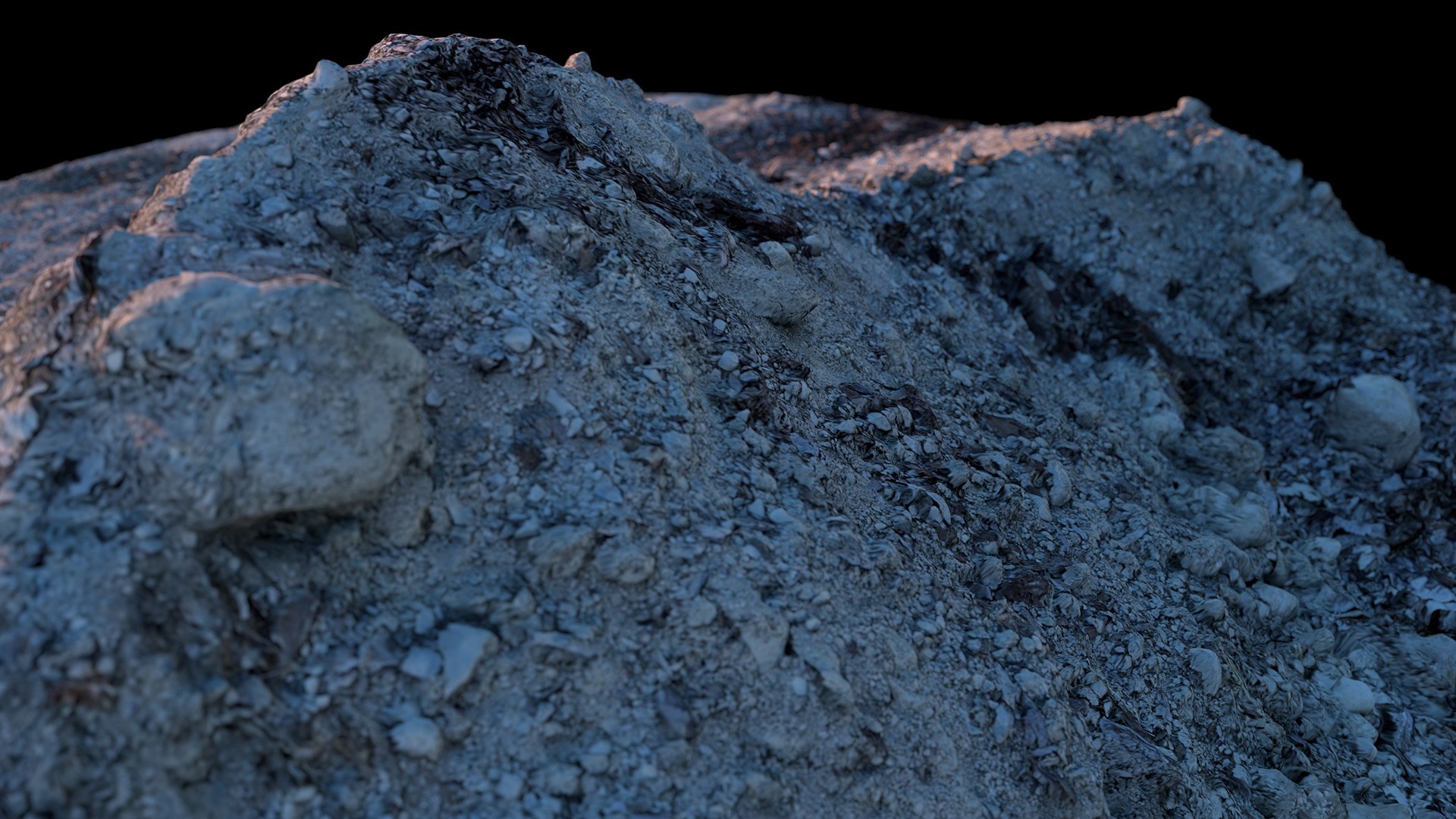 3D Gravel Dirt Pile 01 - 3D photogrammetry model scan of a pile of gravel and sand model https://p.turbosquid.com/ts-thumb/AE/v3BrR2/AZ/graveldirtpile015/jpg/1672843398/1920x1080/fit_q87/8c0eb1f81dad54cae78ee3f1e799230e3b30ddab/graveldirtpile015.jpg