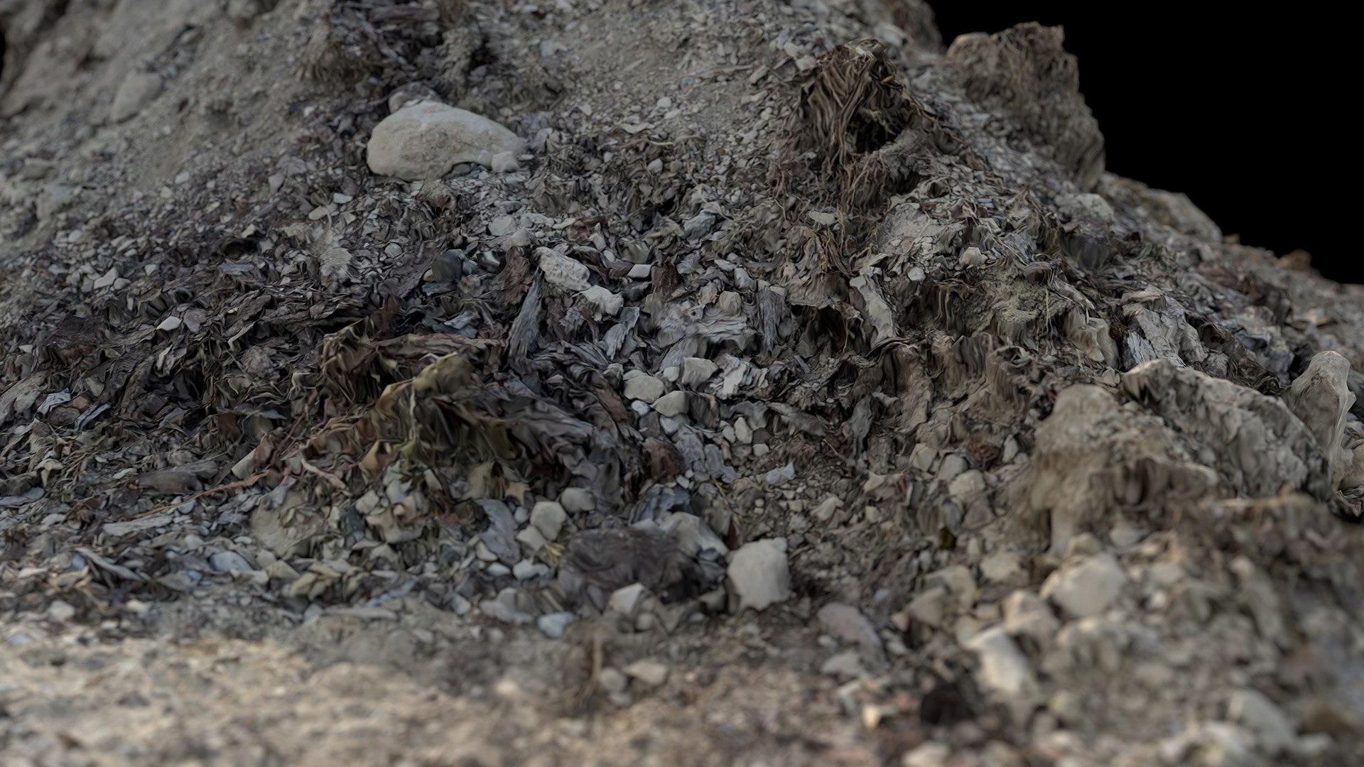 3D Gravel Dirt Pile 01 - 3D photogrammetry model scan of a pile of gravel and sand model https://p.turbosquid.com/ts-thumb/AE/v3BrR2/eD/graveldirtpile014/jpg/1672843397/1920x1080/fit_q87/648cdb056da35ad26fecda459d10cb956fd7c494/graveldirtpile014.jpg