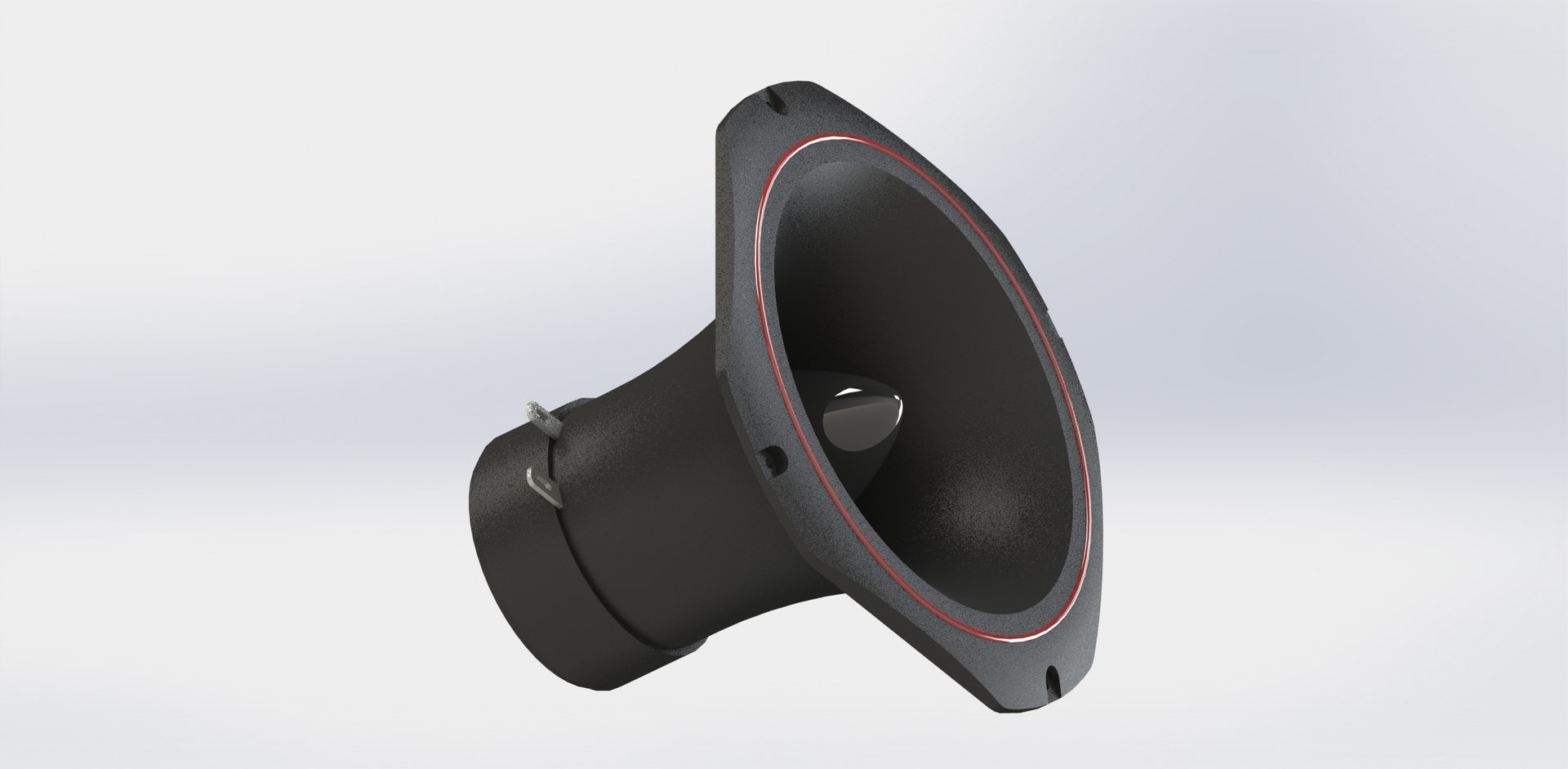 3D Tweeter Speaker 180mm - TurboSquid 1234171