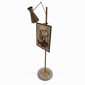 Metal picture stand