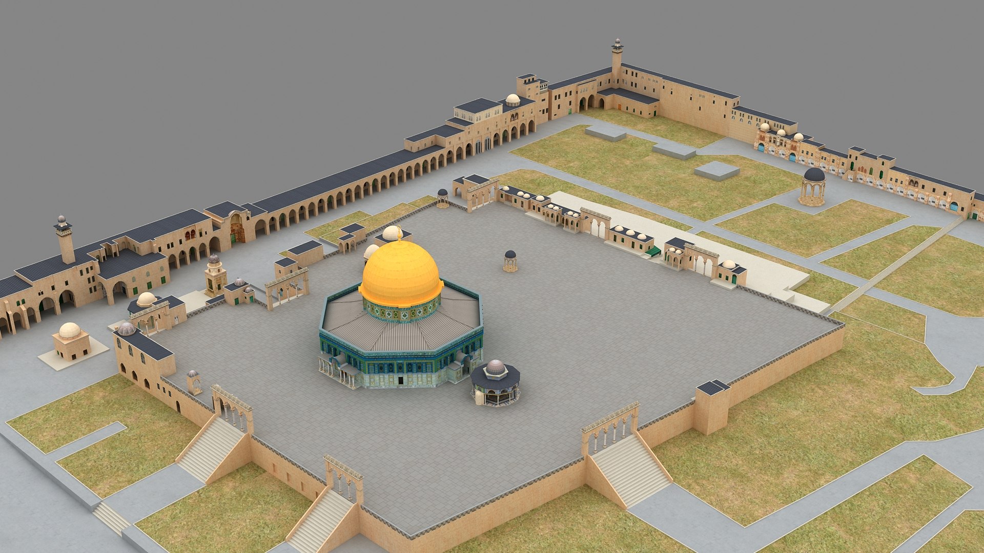 3D Masjid Al Aqsa Dome Of The Rock Compound model https://p.turbosquid.com/ts-thumb/AE/zW9VqO/Eg/alaqsamosque_010024/jpg/1717558091/1920x1080/fit_q87/a07e8634274507f4c5ba3ca13d2903990a5639d0/alaqsamosque_010024.jpg