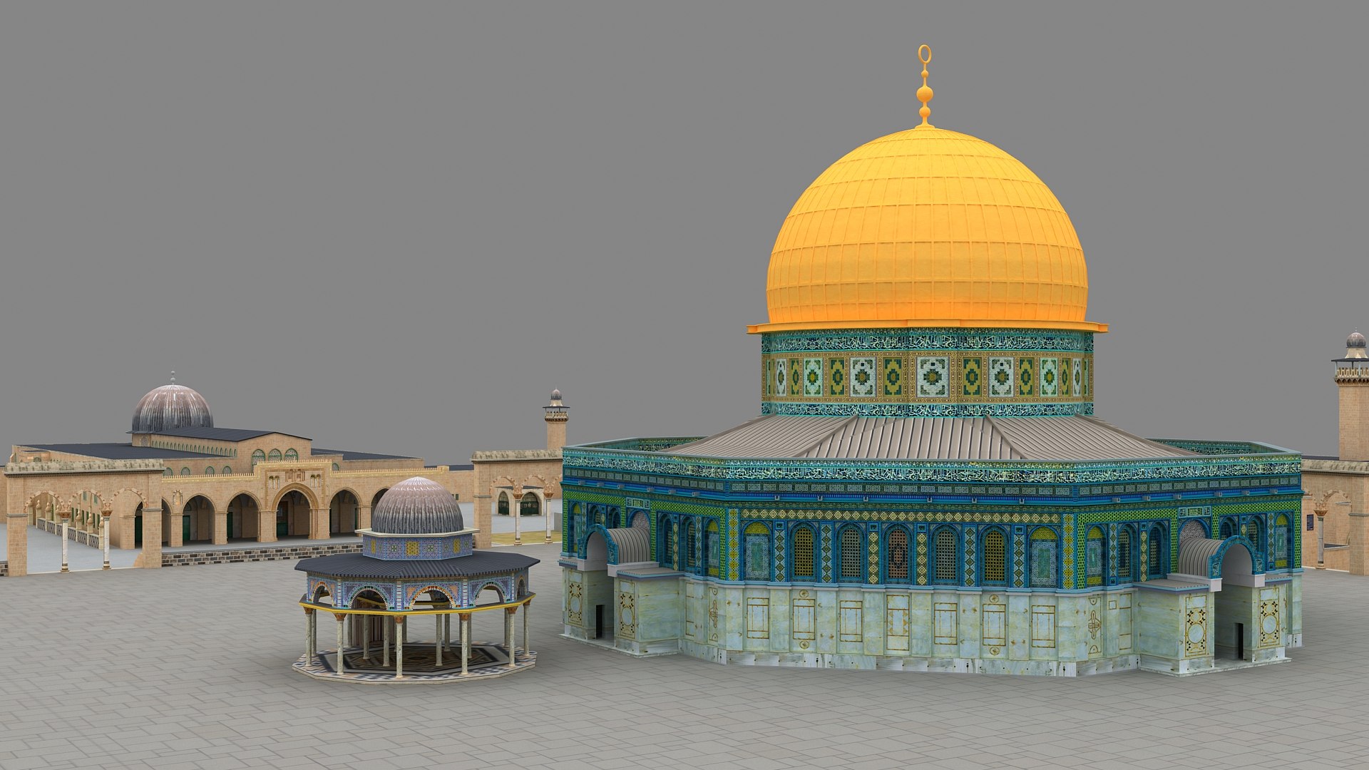 3D Masjid Al Aqsa Dome Of The Rock Compound model https://p.turbosquid.com/ts-thumb/AE/zW9VqO/Ek/alaqsamosque_010030/jpg/1717558095/1920x1080/fit_q87/121961b6c60d91644f15949f9fb4835d99731d0f/alaqsamosque_010030.jpg