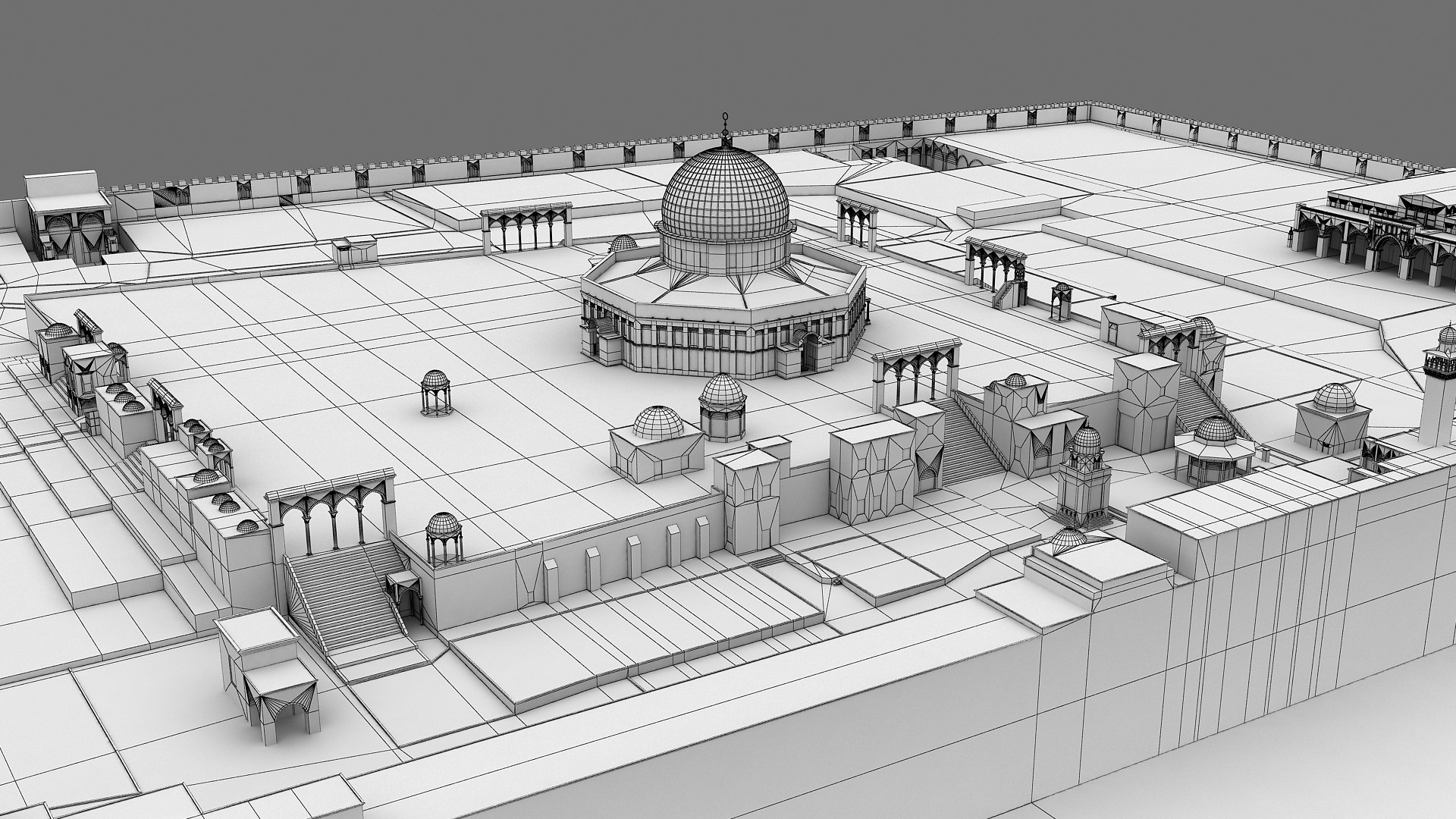 3D Masjid Al Aqsa Dome Of The Rock Compound model https://p.turbosquid.com/ts-thumb/AE/zW9VqO/QY/alaqsamosque_wire_010005/jpg/1717558098/1920x1080/fit_q87/ef0e1b3e3f821c75c5c975cd79cafd7ee85a19c2/alaqsamosque_wire_010005.jpg