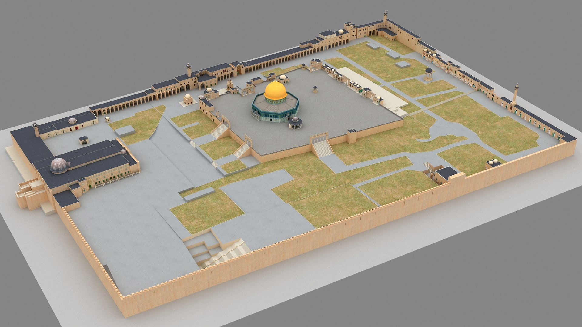 3D Masjid Al Aqsa Dome Of The Rock Compound model https://p.turbosquid.com/ts-thumb/AE/zW9VqO/Wq/2nd/jpg/1717558064/1920x1080/fit_q87/b98c9b349e16d13d8911e05da3385fd49c40913a/2nd.jpg