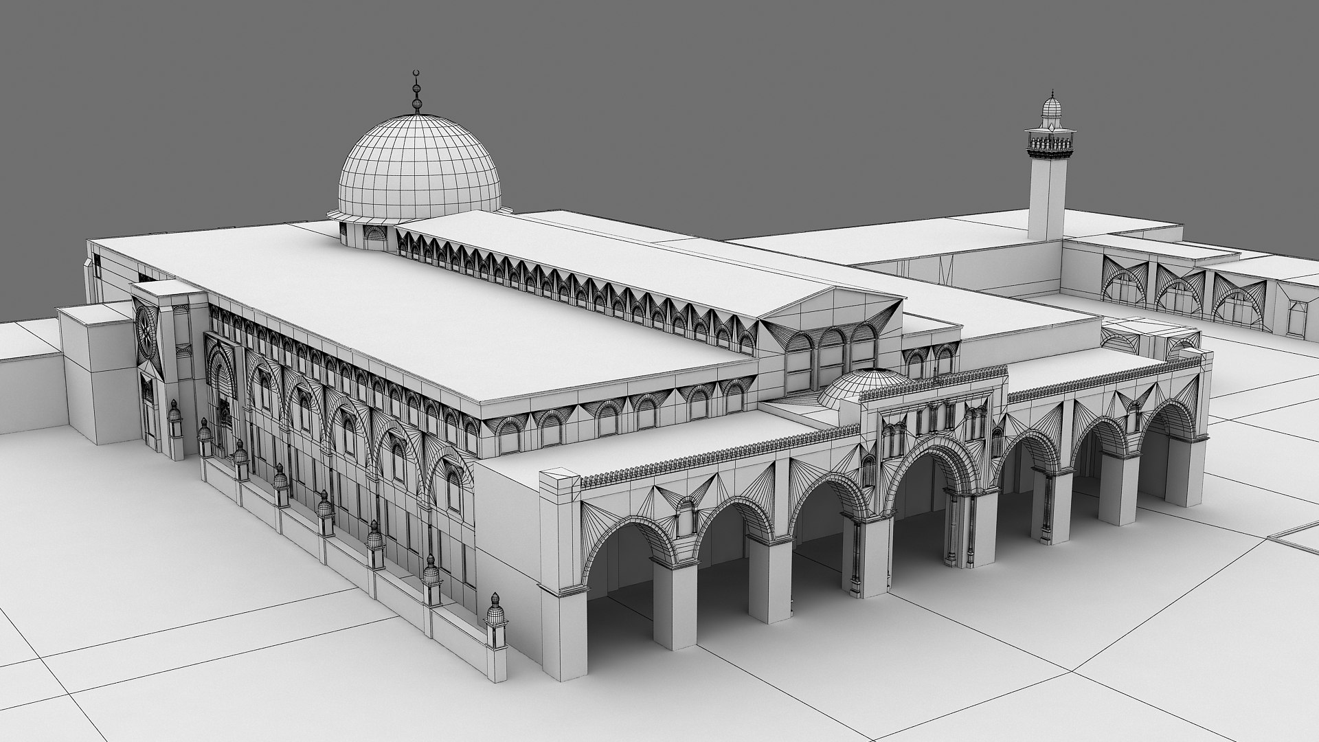 3D Masjid Al Aqsa Dome Of The Rock Compound model https://p.turbosquid.com/ts-thumb/AE/zW9VqO/gK/alaqsamosque_wire_010010/jpg/1717558101/1920x1080/fit_q87/c9624945c080768e7bf41bfa799acc5cdf47d431/alaqsamosque_wire_010010.jpg