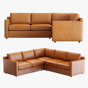 Crate and Barrel Barrett II Corner Sofa