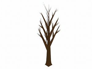 Cartoon Dead Tree