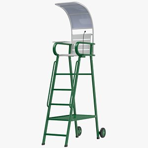 Tennis Umpire Chair 01 3D
