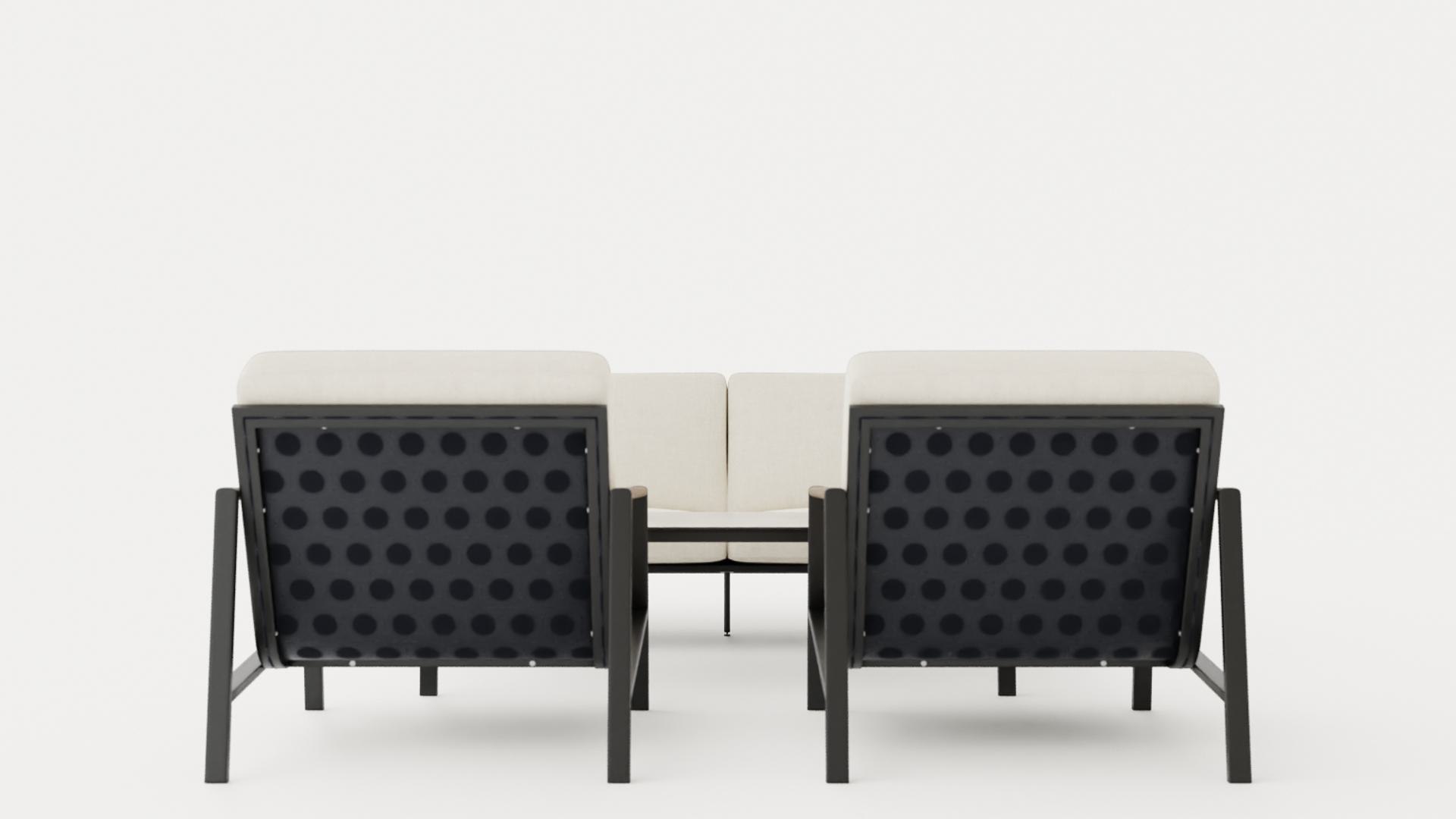Lyra Sofa Set 3D Model - TurboSquid 2240294