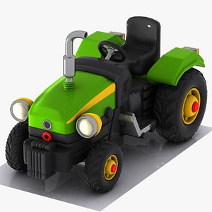 Cartoon Tractor 2