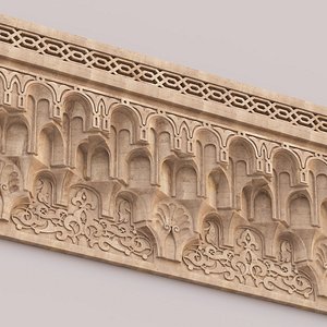 Muqarnas Architectural Set - Vol 7 - 3 Models 3D