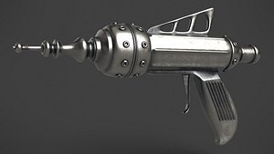 3D Fantasy Gun 16 model