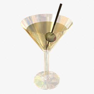 martini 3d model