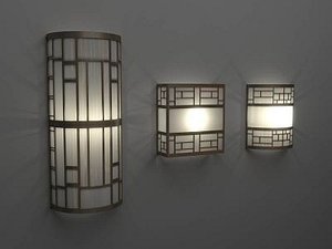 art deco wall lamps 3ds