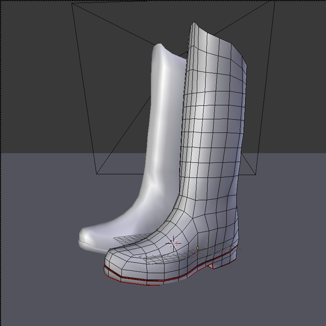 3D Model Black Boots - TurboSquid 1245436