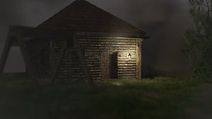 Realistic Treehouse 3D model